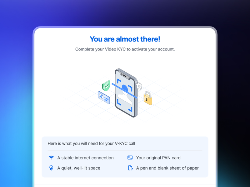 Verify on a quick video call